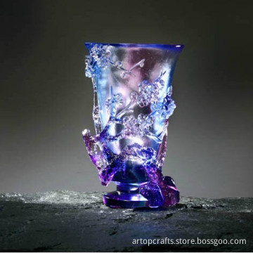 Liuli - Plum Flower Cup